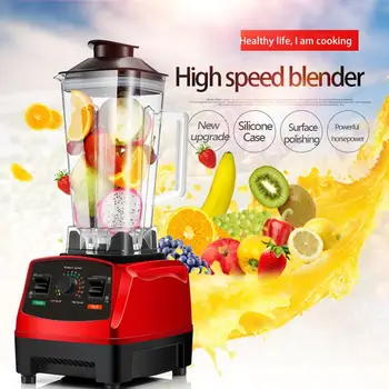 

2200W High Speed Blender Mixer with 8 Blade Fruit Juicer Food Processor Ice Crusher Smoothie Machine 2.0L