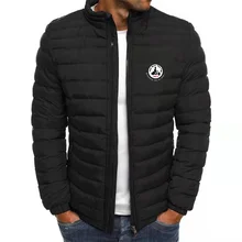 

2021 hommes hiver couleur unie hommes coton manteau épais manteau hiver nouveau coton manteau court coton manteau hommes