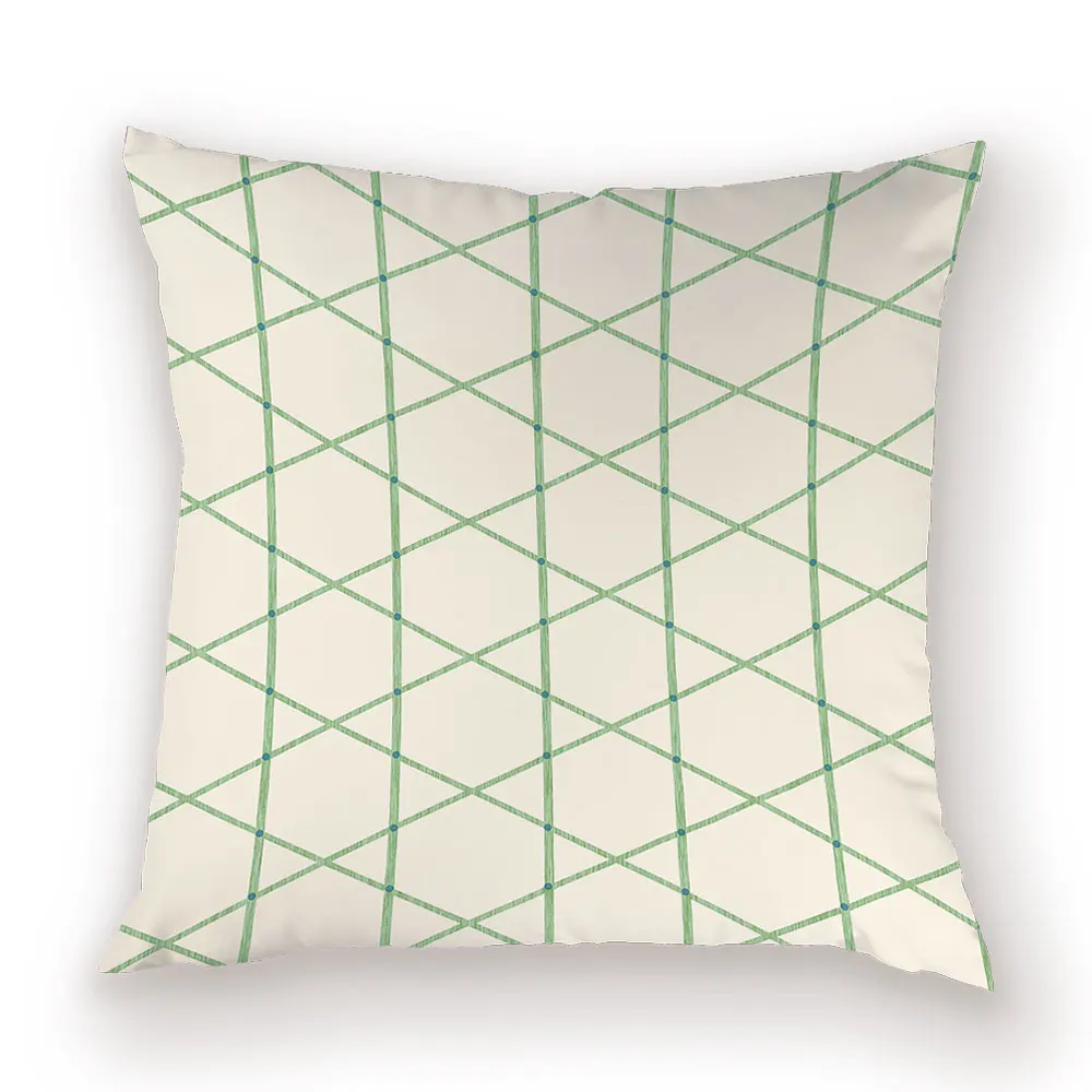 Наволочки для подушек в стиле ретро, скандинавском стиле, для домашнего декора, красочные простые наволочки для подушек, геометрический Декор для дома, наволочки для подушек, наволочки для подушек - Цвет: L711-15