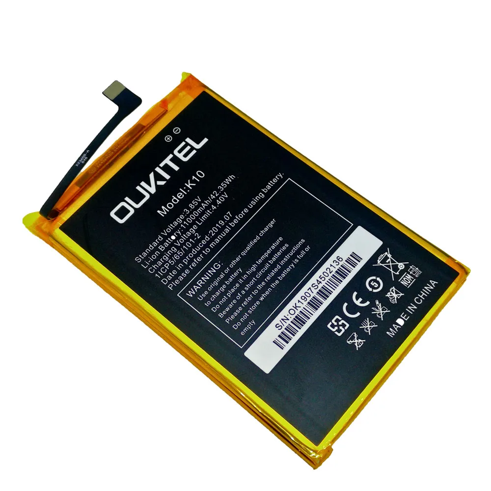 Dinto Original 11000mAh 3.85V High Capacity Replacement Oukitel K10 Mobile Phone Battery for Oukitel K10 Phone with Tools Dinto Original 11000mAh 3.85V High Capacity Replacement Oukitel K10 Mobile Phone Battery for Oukitel K10 Phone with Tools