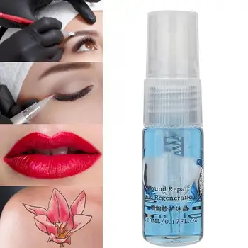 

10Pcs of Pack Semi-Permanent Anti-Scar Healing Gel Eyebrow Lip Tattoo Repairing Aftercare Agent Tattoo Accessories