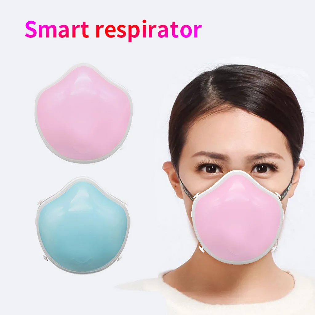 

Safety Electric Mask Respirator with Activated Carbon Filter Fresh Anti-dust PM2.5 Replaceable Reusable Protective Mask mascara