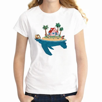 

2020 Fashion T shirt Women s Men s Kame House Dragon Ball Z Goku Girl s T shirt