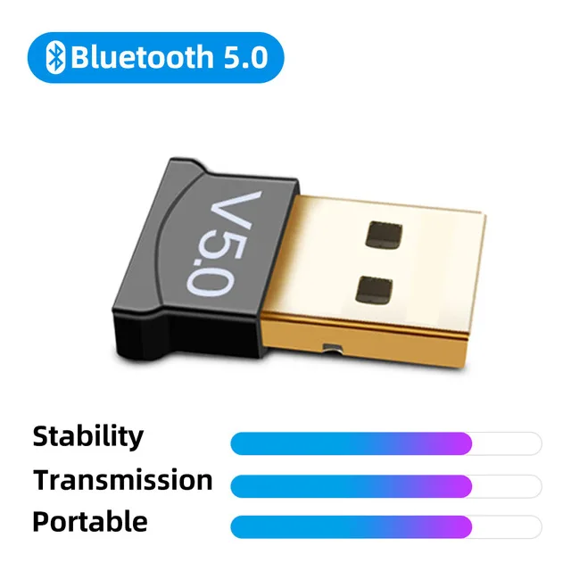 Bluetooth USB адаптеры BT 5 0 беспроводной компьютерный адаптер аудио приемник