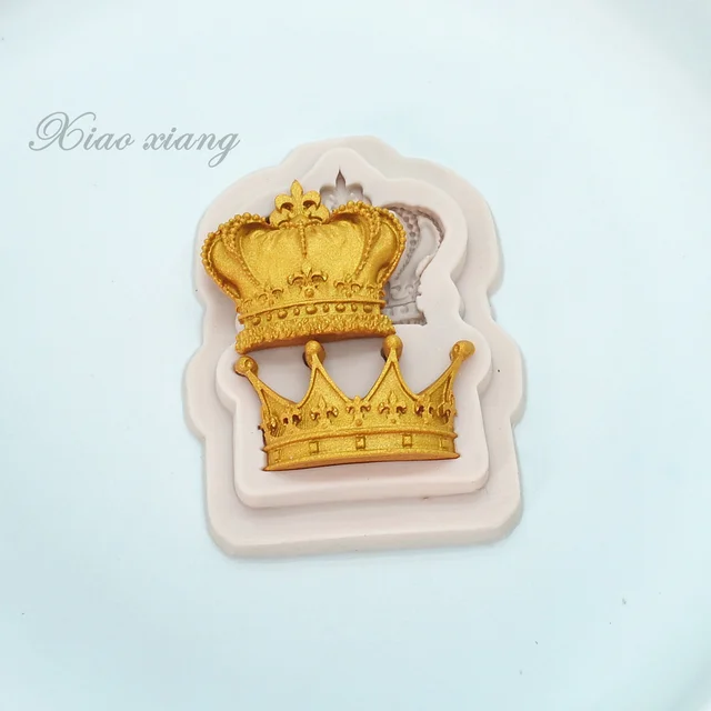 Luyou Hercegnő Queen Korona 3D -S Szilikon Fondant Sütemény Formák Sütemények Díszítő Szerszámok Konyhai Sütő Kiegészítők Fm1133 - Image 3