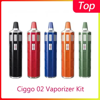 

Ciggo HerbStick O2 Herbal Vaporizer Kit 2200mAh built-in battery 6 levels adjustable E-Cigarette Vaporizer VS Pathfinder V2