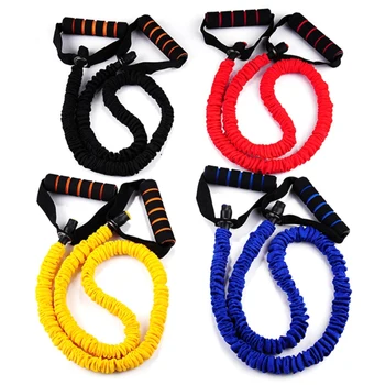 

Yoga Pull Rope Elastic Resistance Bands Fitness Rope Rubber Bands For Fitness Equipment Expander Exercise Tube Training 120cm