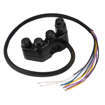 

Motorcycle Switches Handlebar Control Switch Button, for Headlight Turn Signal Fog Light Horn
