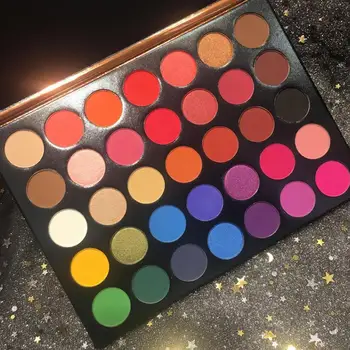 

Beauty Glazed 35 Colors Makeup Eyeshadow Palette Highlighter Shadow Pigment Powder Waterproof Pallete Shimmer Eye Make Up Q8Z1