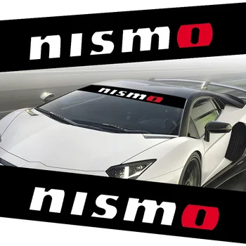 

Car Front Back Window Reflective Stickers for NISMO Nissans Tiida Teana Skyline Juke X-trail Almera Qashqai Automotive Goods