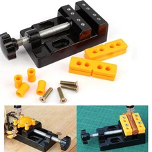 57 мм Регулируемый алюминиевый сплав сверлильный пресс тиски Резьба Инструменты станок Деревообрабатывающие инструменты зажим сверлильный пресс тиски для стола DIY