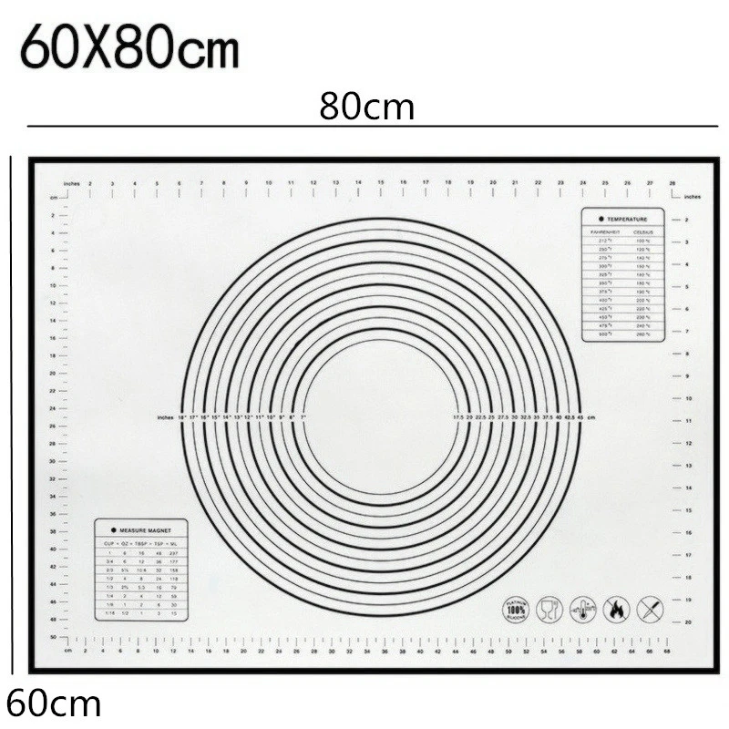 Силиконовые коврики для выпечки лист тесто для пиццы антипригарный держатель для кондитерских изделий Кухонные гаджеты Инструменты для приготовления пищи аксессуары для выпечки 1 шт