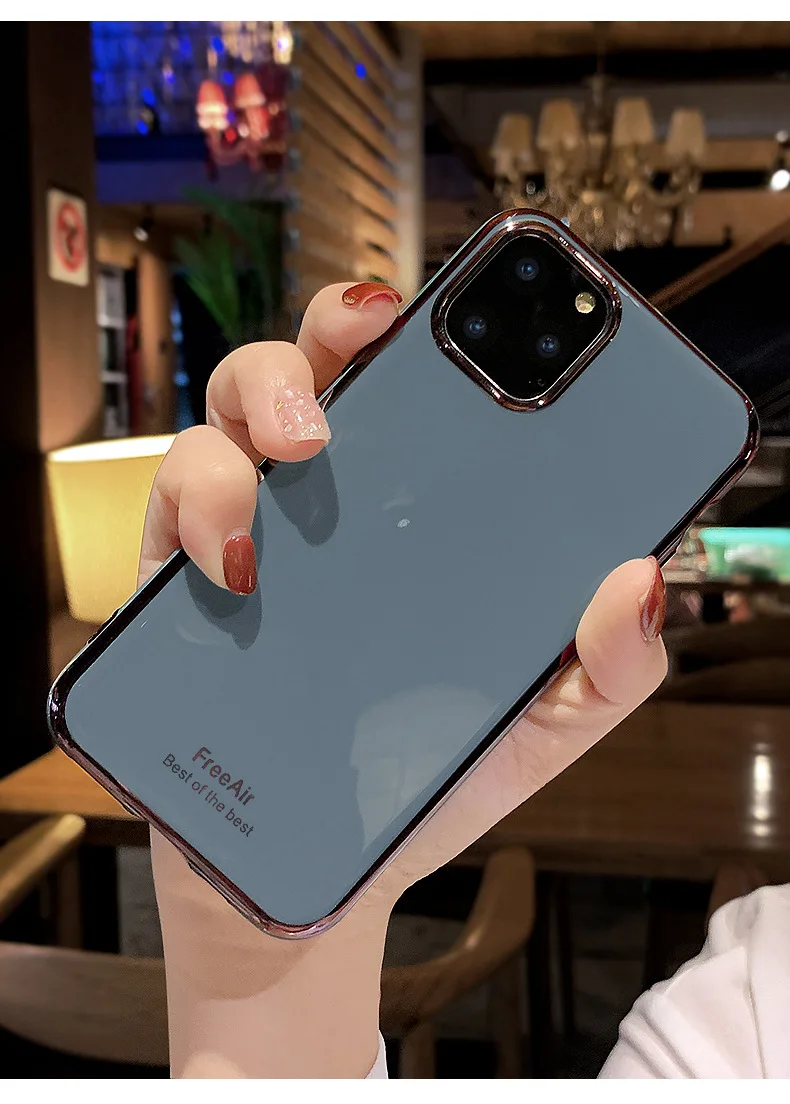Подходит для гальванический Чехол для мобильного телефона iPhone6/7/8/11pro/Макс Мягкий силиконовый чехол с защитой от падения, вы будете чувствовать себя в ней уютно