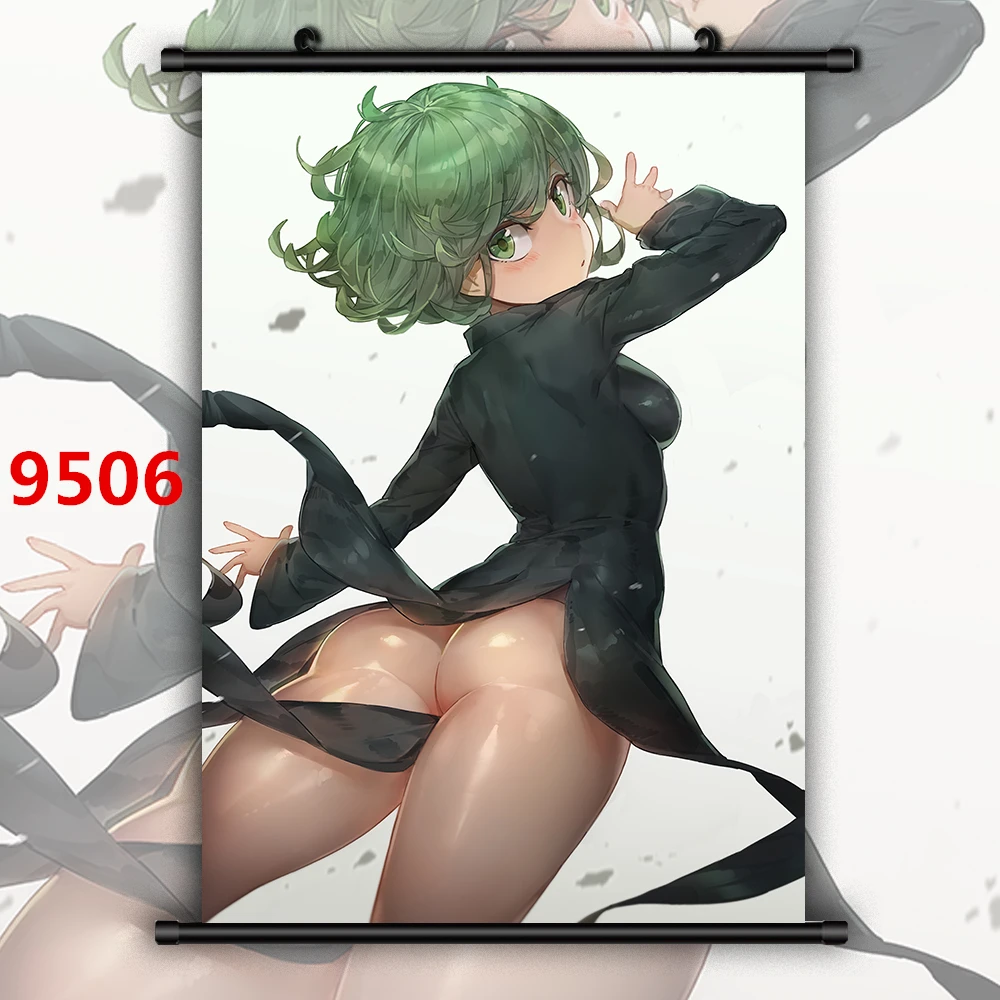 One Punch Man аниме Манга HD Печать настенный плакат свиток - Цвет: 9506