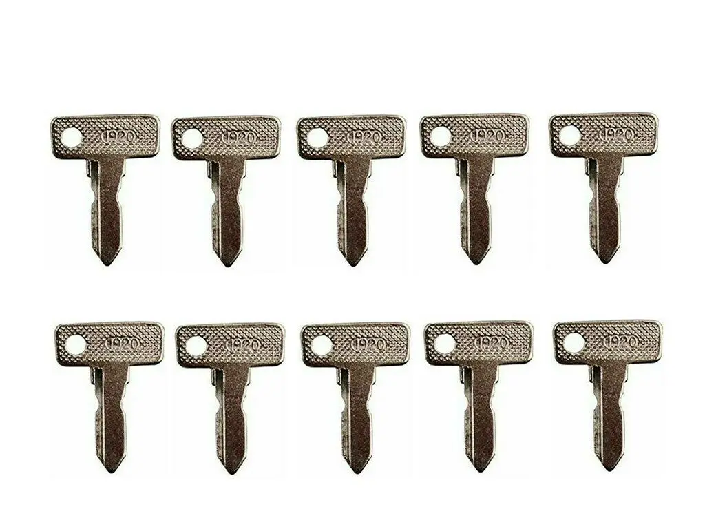 10Pc #1920 Sostituzione Club Car Golf Cart Key 84 & Up Gas & Electric Ds Precedente 10 Chiavi Spedizione Gratuita