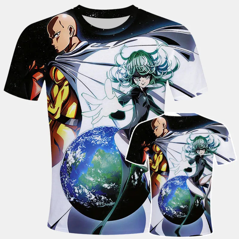 ANIME One Punch Man Printed Men T Shirt Fashion Cool Confortable Men's Tshirt Casual T-shirt for gym Men camisetas streetwear