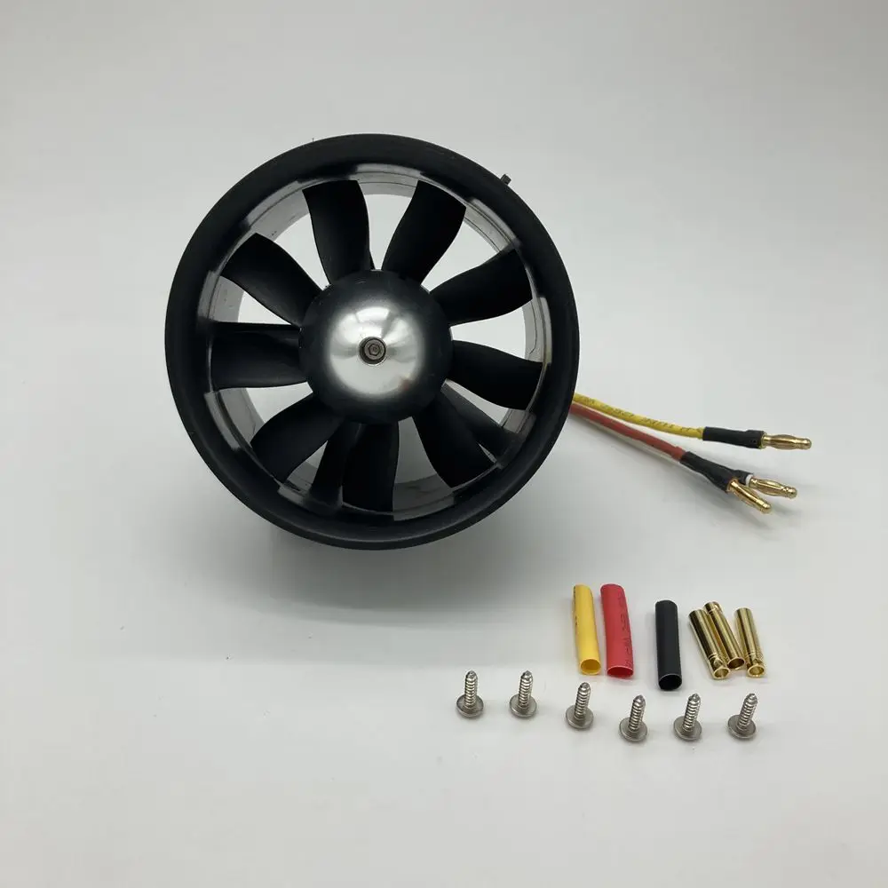 Freewing 9 Blade 90mm Metal EDF Set With 3672-1900KV 6S Version