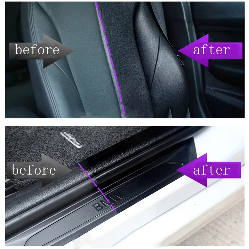 Car Total Interior Cleaner Plastic Crystal Plating Coating Polish Wax & Protectant Leather Cleaner Conditioner for Car Detailing