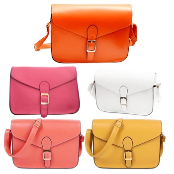 

Women's handbag messenger bag preppy style vintage envelope bag shoulder bag high quality briefcase yellow
