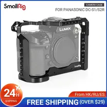 SmallRig Käfig für Panasonic Lumix DC-S1 und S1R Kamera Käfig Mit Kalten Schuh und Nato Schiene-2345