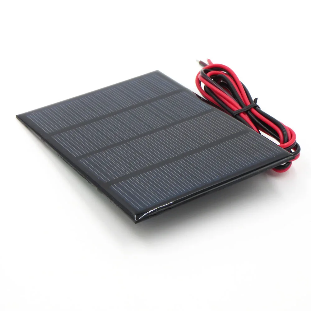 12 В 1,5 Вт поли панель Солнечная монокристаллическая кремния DIY батарея 12В DC модуль заряда питания мини солнечная батарея игрушка