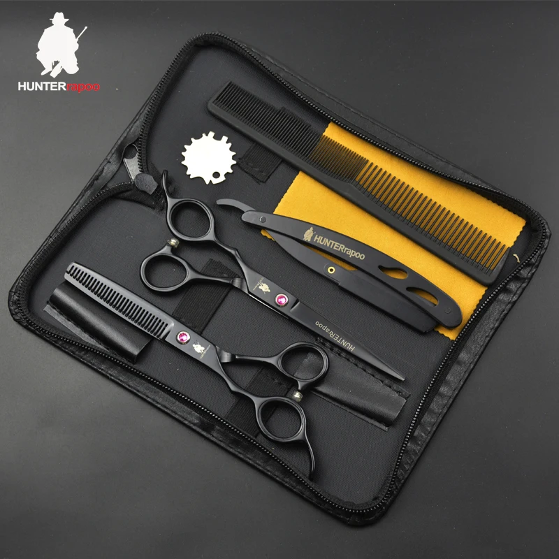 HT9142 Stainless Steel Barber Scissors For Haircut Left Handed Thinning
