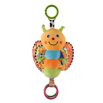 

Multicolored Music Baby Kids Plush Toy Educatinoanl Animal Toy Rattle 4 Styles Material Soft Safe Non-toxic Great for Kids