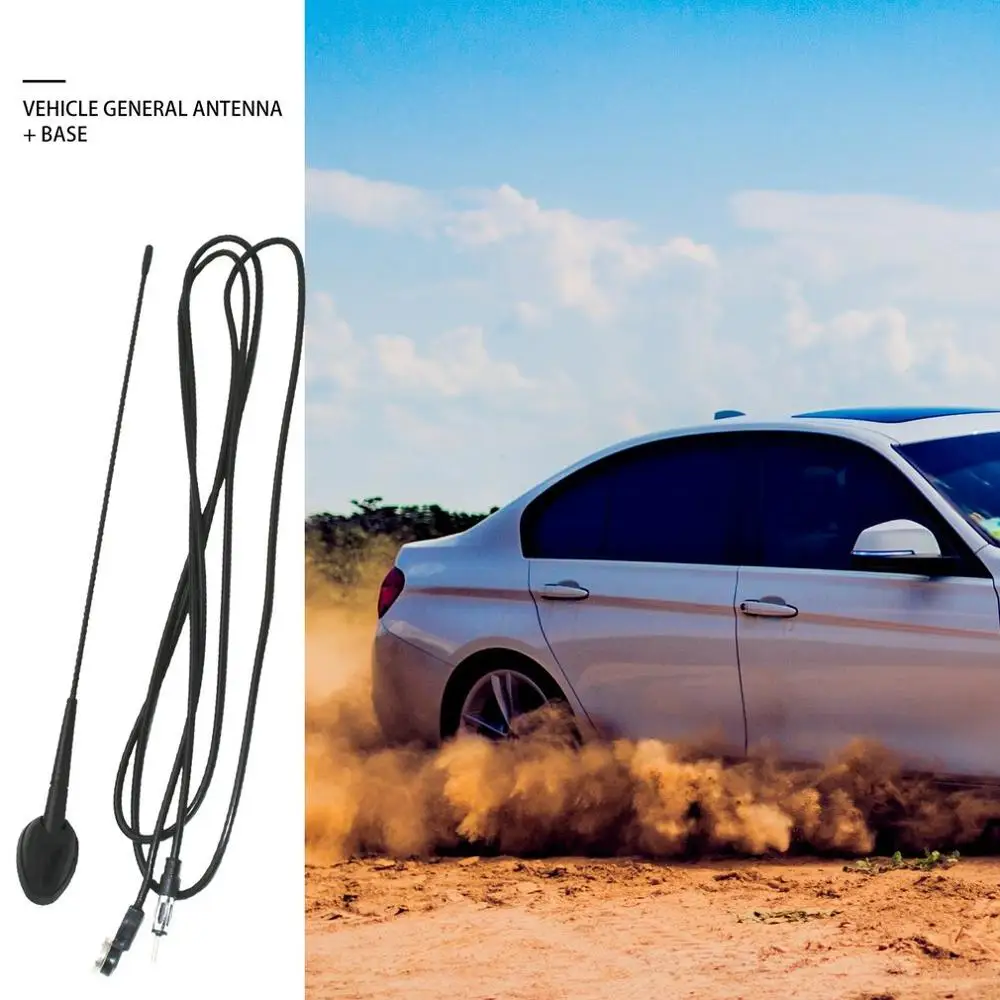 For Car Replacement Parts Front Roof Aerial Antenna Mast+ Cable Mast OEM Replacement New Modifications