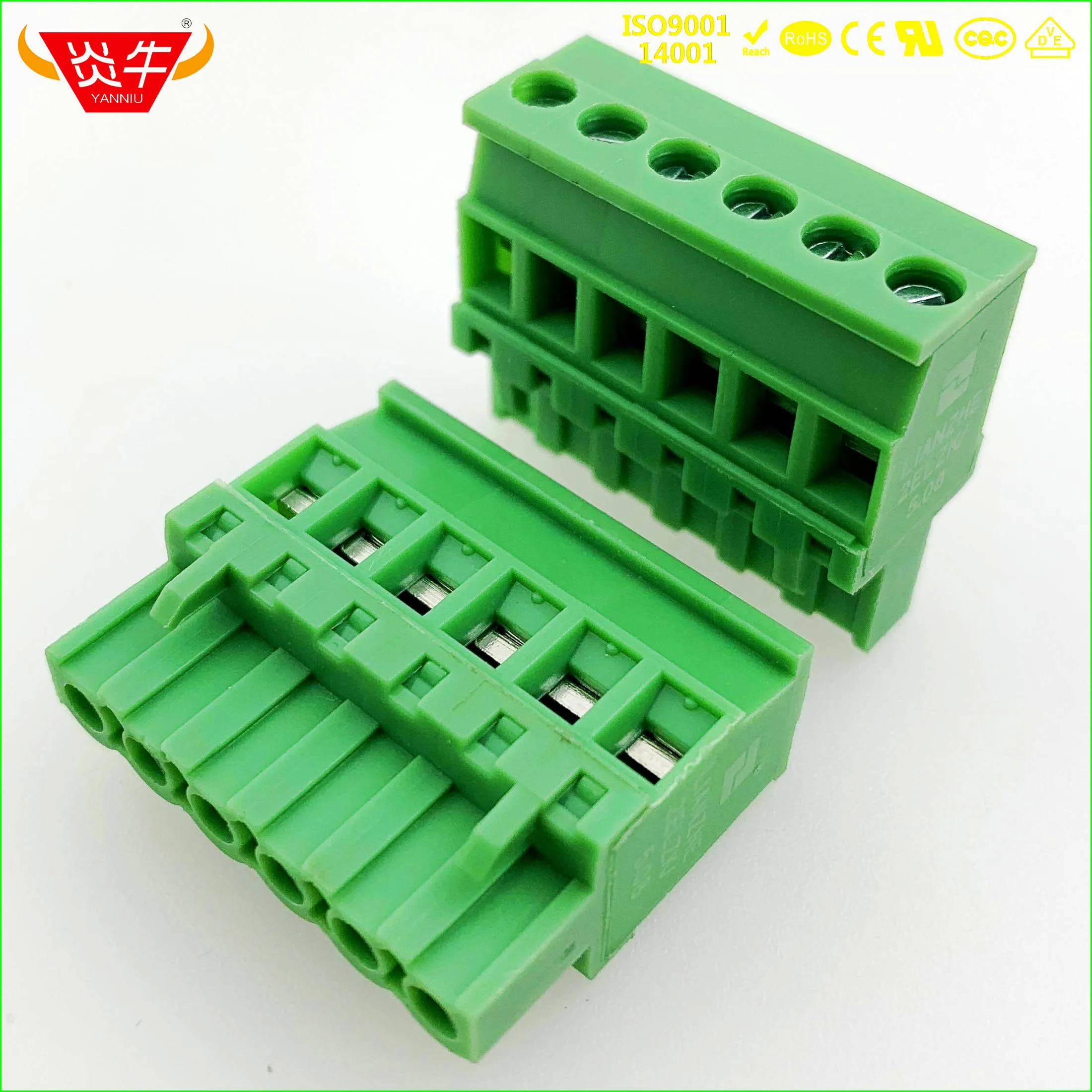 2EDGKA-5.08-6P KF2EDGKA 5,08 2P~ 12P разъем PCB плагин клеммный блок 2EDGK 5,08 мм 2PIN~ 12PIN MVSTBR 2,5 ST 1792249 PHOENIX контакт KEFA - Цвет: 2EDGKA-5.08-6P