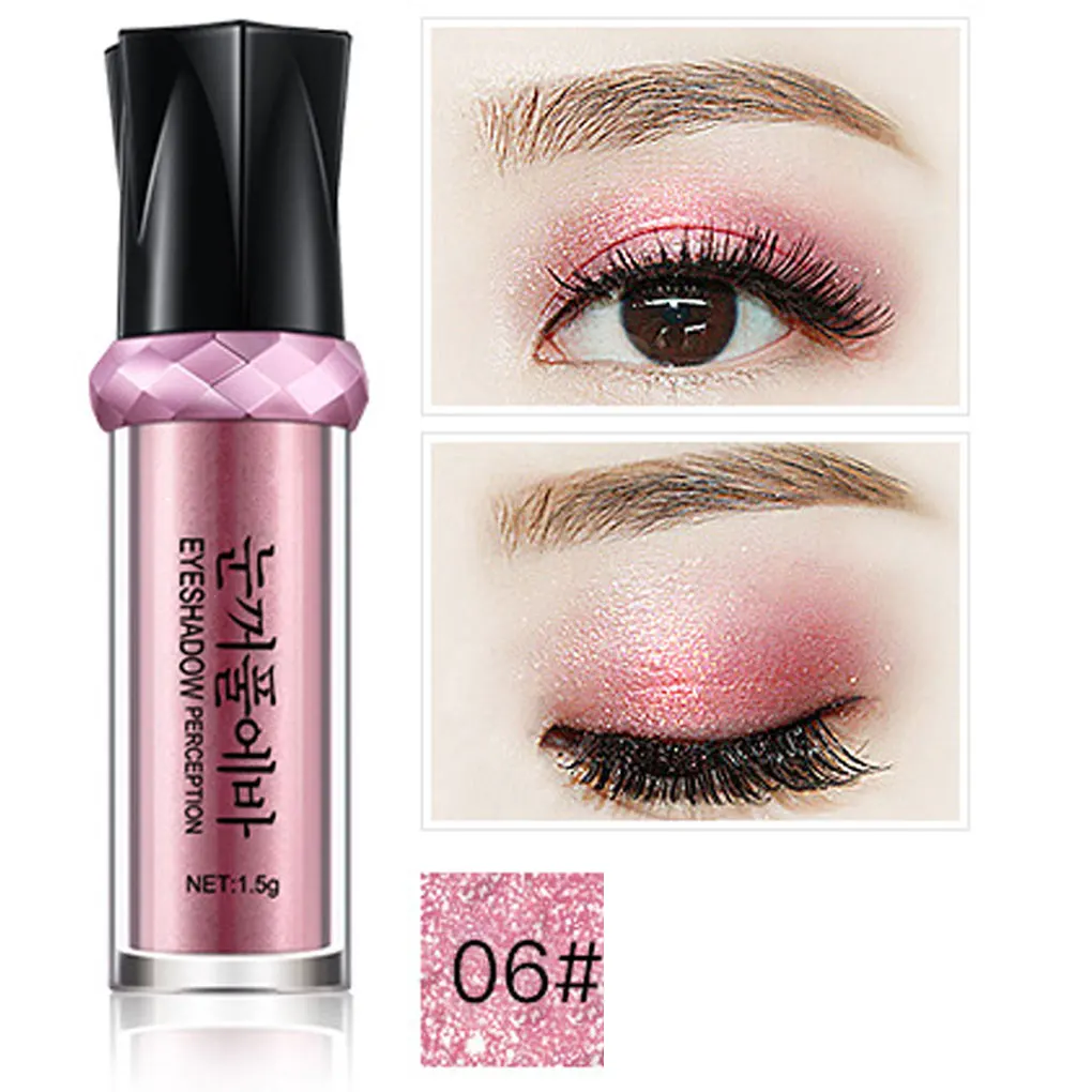

Colorful Eyeshadow Waterproof Sweat-proof Monochrome Roller Eyeshadow Powder Shimmer Roll Balls Highlighter