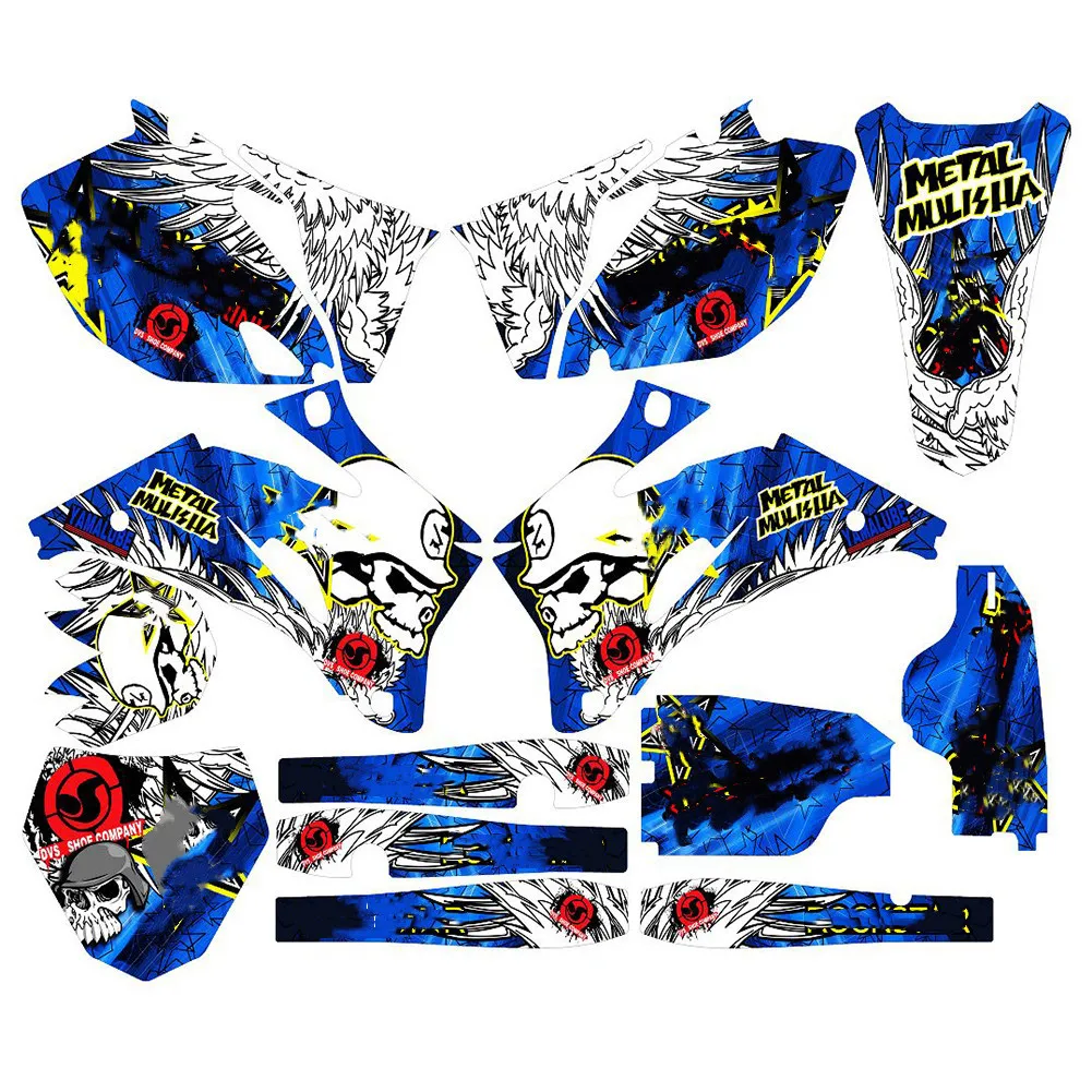 Motocross 3M GRAPHICS STICKERS BACKGROUND DECALS Kits For yamaha YZF250 YZF450 2006 2007 2008 2009 YZ250F YZ450F YZF 250 450 | Автомобили