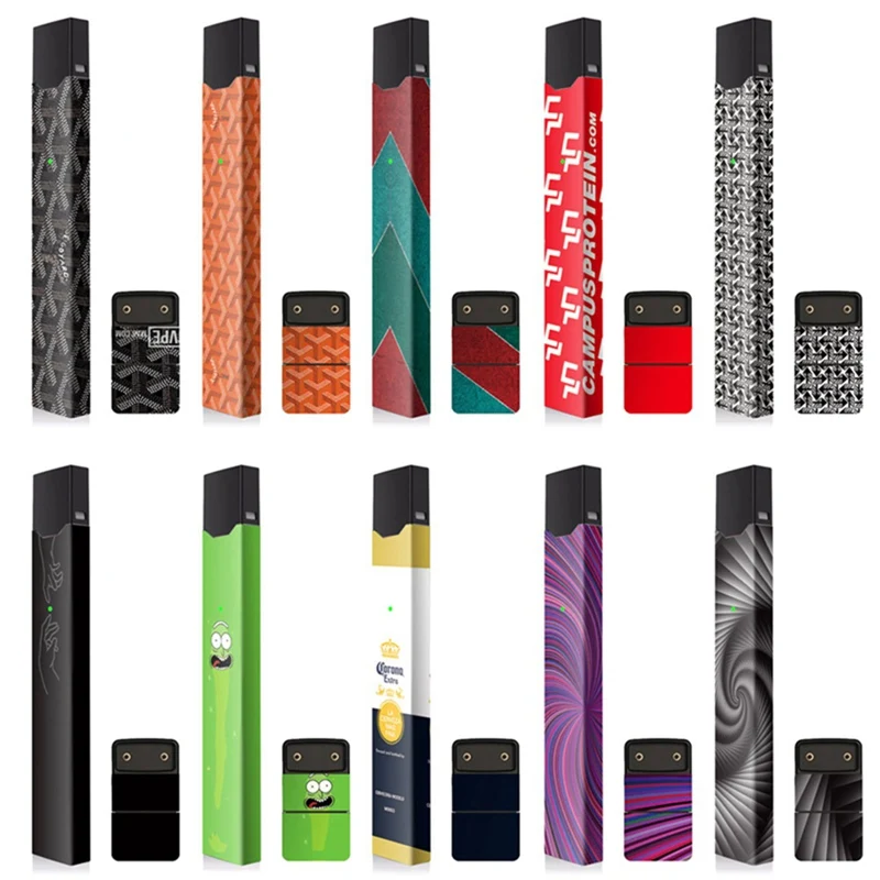 

Personality Stickers For JUUL Skin Protector 2.5D Stereo Stickers Vape Case Cover Electronic Cigarette Stickers