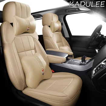 

KADULEE Custom Leather car seat cover For Haima Freema Family M8 3 V70 F7 S6 M3 M6 Automobiles Seat Covers
