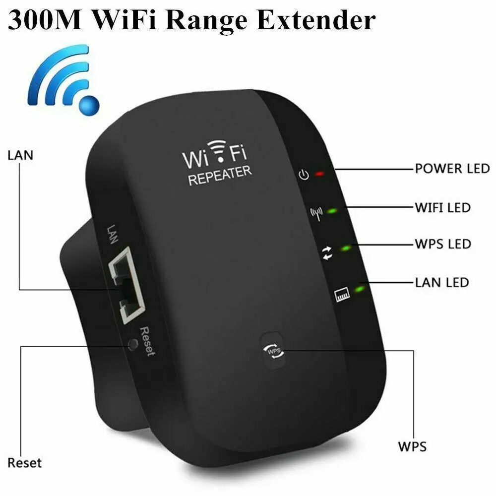 Повторитель Wi-Fi усилитель сигнала Wi-Fi расширитель диапазона 802.11N/B/G 300 Мбит/с усилитель сигнала повторитель Wi-Fi Wps Шифрование R20