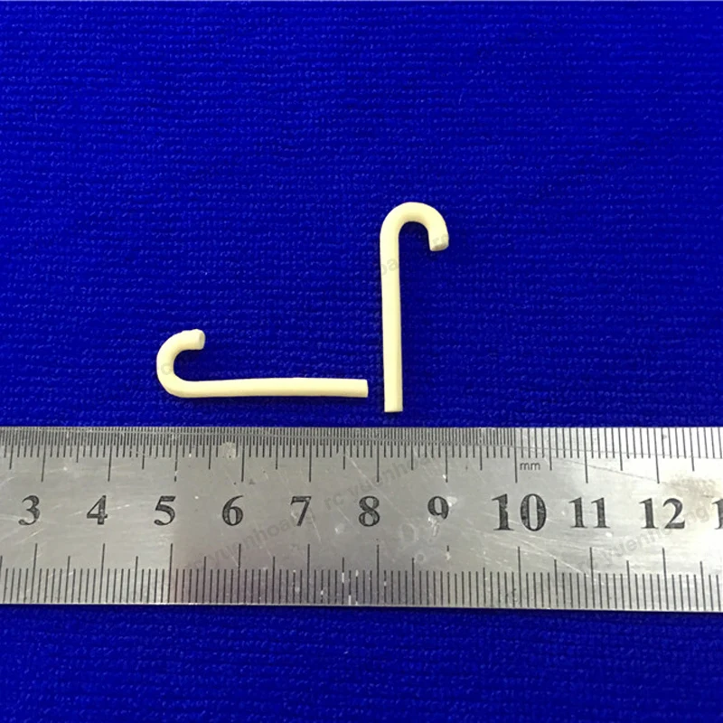 10PCS 수지 조립 모델 환기 덕트 높이 32mm 너비 10mm 장식 덕트 튜브 해상 선박 모델 용 공기 흡입 파이프