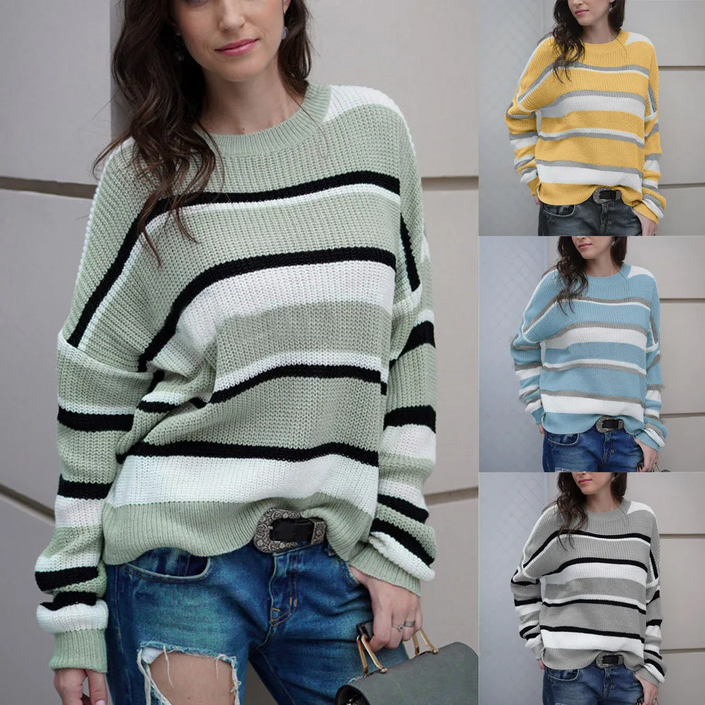 womens sweaters Winter warm sweater Fashion Women Winter Long Sleeve Solid Knitted Sweater Pullover Tops Blouse W918 womens sweaters Winter warm sweater Fashion Women Winter Long Sleeve Solid Knitted Sweater Pullover Tops Blouse W918