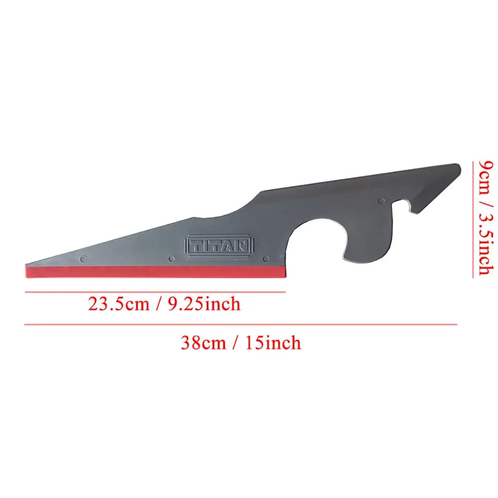 Window tint squeegee vinyl wraps for glass cleaner