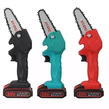 

Portable electric chain saw outdoor wireless logging one-hand saw cutting tree pruning saw Gardening Saw Electric Saws Tools