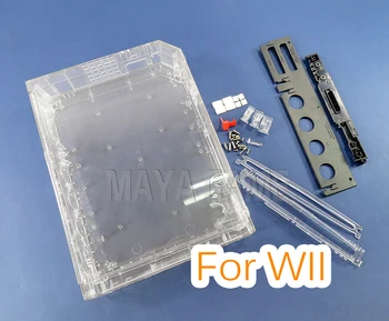 

High Quality replacement Housing Shell Case Cover With Full Set Buttons Replacement for Nintendo Wii Game Console