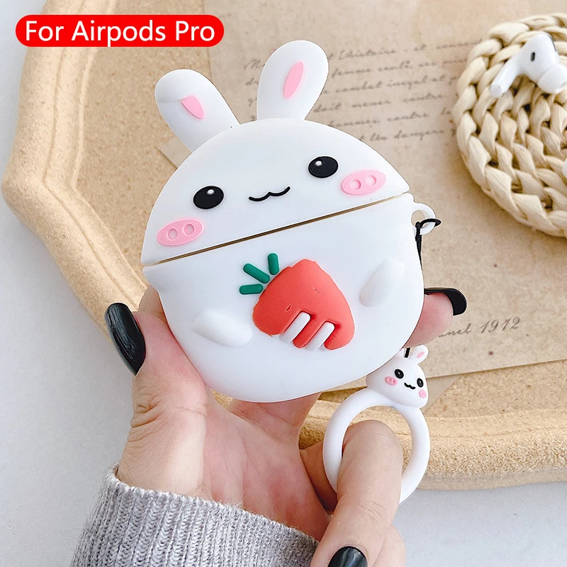 Симпатичные чехлы с героями мультфильмов для Apple Airpods Pro, наушники, силиконовая мягкая кожа, зарядная коробка для Airpods Pro, гарнитура, защитный чехол - Цвет: 910