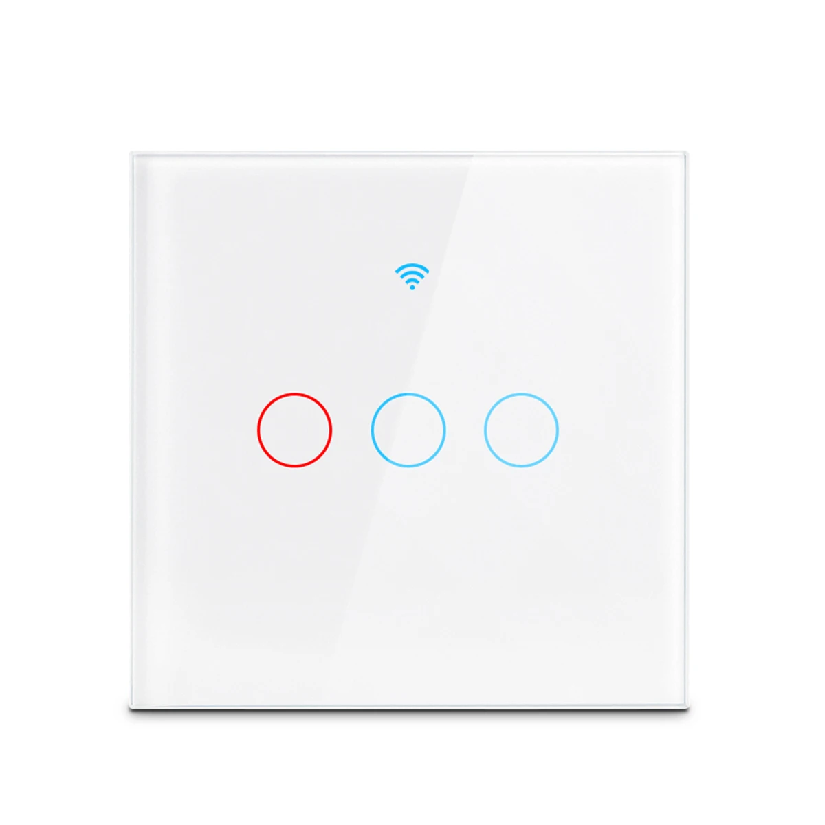 Tuya Smart Life Home House WiFi Wireless Remote Wall Switch Voice Control Touch Sensor LED Light Switches Alexa Google Home 220V light switch automatic Wall Switches