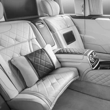 Поясничная подушка из искусственной кожи, для спальни, для сна, для облегчения боли, прочная, для водителя, эргономичная, современная, для поддержки талии, для дома, офиса, автомобильные аксессуары