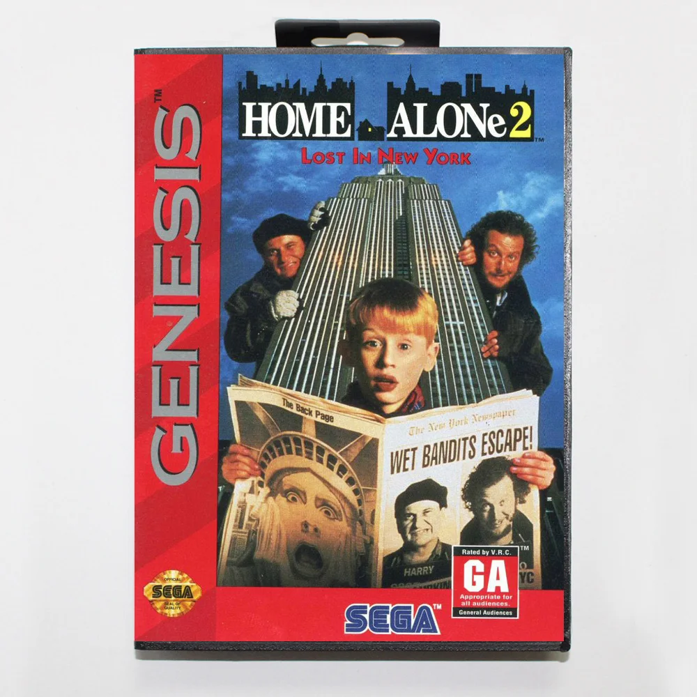 Домашняя отдельная 2 коробки версия 16 бит MD игровая карта для Sega MegaDrive Genesis System |