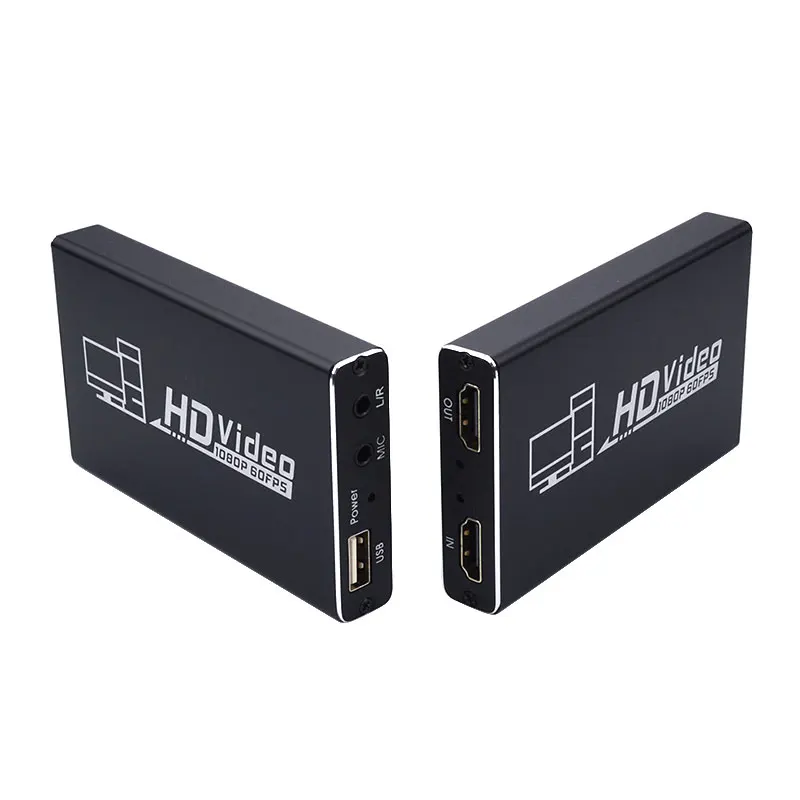 HDMI к USB 2 0 Loop Out игра Захват карты видео запись коробка прямая трансляция цифровой