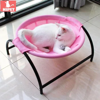

HIPET Cat Dog Summer Bed Mattress Breathable Washable Cooling Pet Cat Small Dog Mat Pad Puppy Kitten Sleeping Bed Round