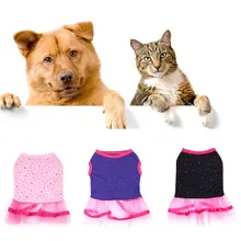 

Summer Dog Dress Polka Dot Cotton Dog Clothes For Small Dog Wedding Dress Skirt Pet Clothing Chihuahua Clothes XS-L