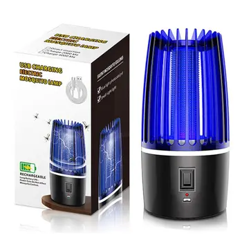 

Electric Mosquito Killer Lamp Fly Bug Insect Trap Zapper Home Night LED Light U1JE