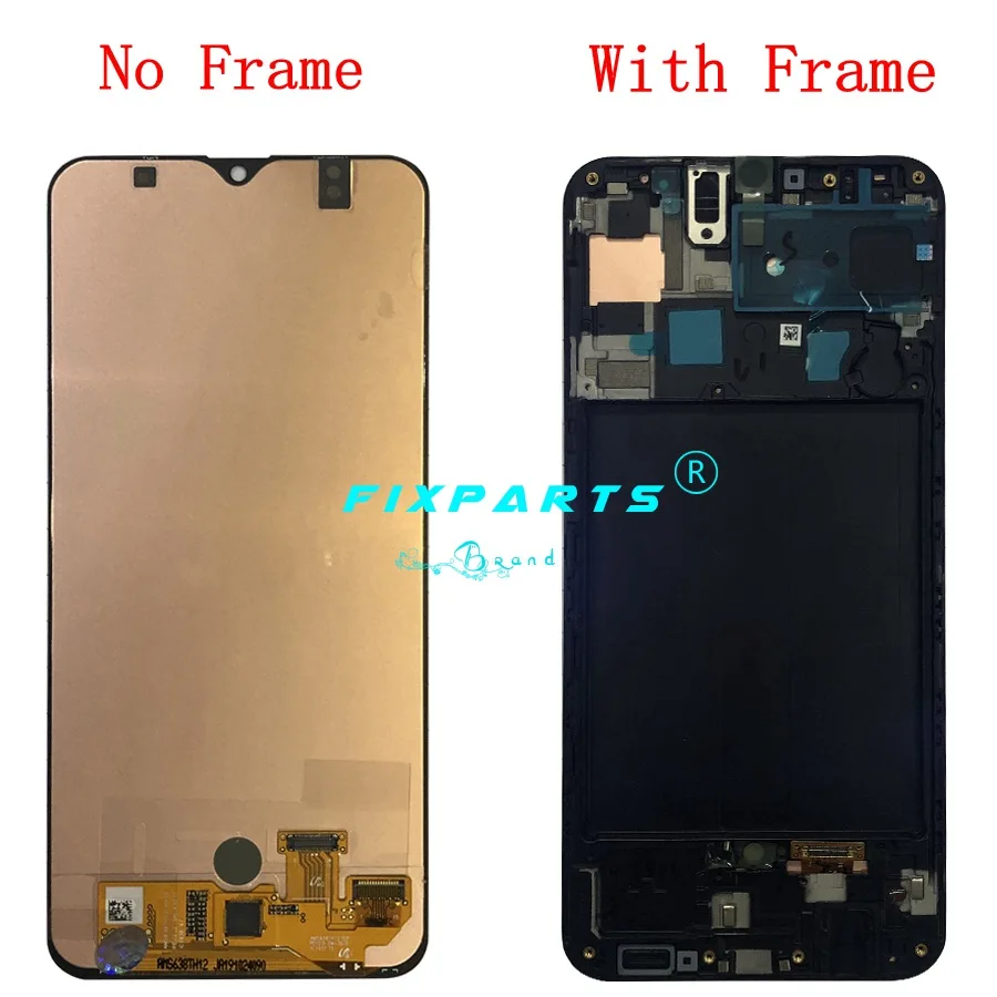 Супер AMOLED lcd для SAMSUNG Galaxy A50S A507 дисплей кодирующий преобразователь сенсорного экрана в сборе A50s A507F lcd для SAMSUNG A50s
