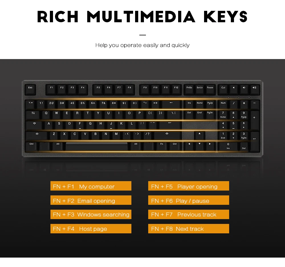 Akko ZERO3108 Проводная Механическая игровая клавиатура PBT Материал keycap108 ключи с обратной светодиодный свет позиций
