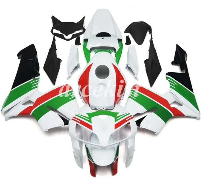 4 подарки литьевая Форма ABS мотоцикл обтекатели комплект Подходит для HONDA CBR600RR F5 2005 2006 05 06 Кузов Набор Красный Зеленый Белый